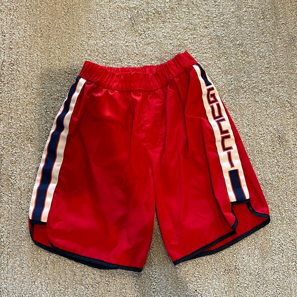 Gucci kids swim shorts